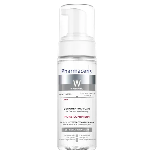 Spuma de curatare pentru fata si ochi W, 150ml, Pharmaceris