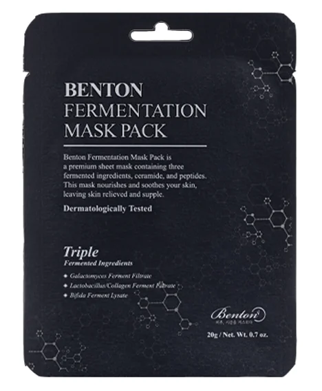 Masca de fata hranitoare cu fermenti, 20g, Benton