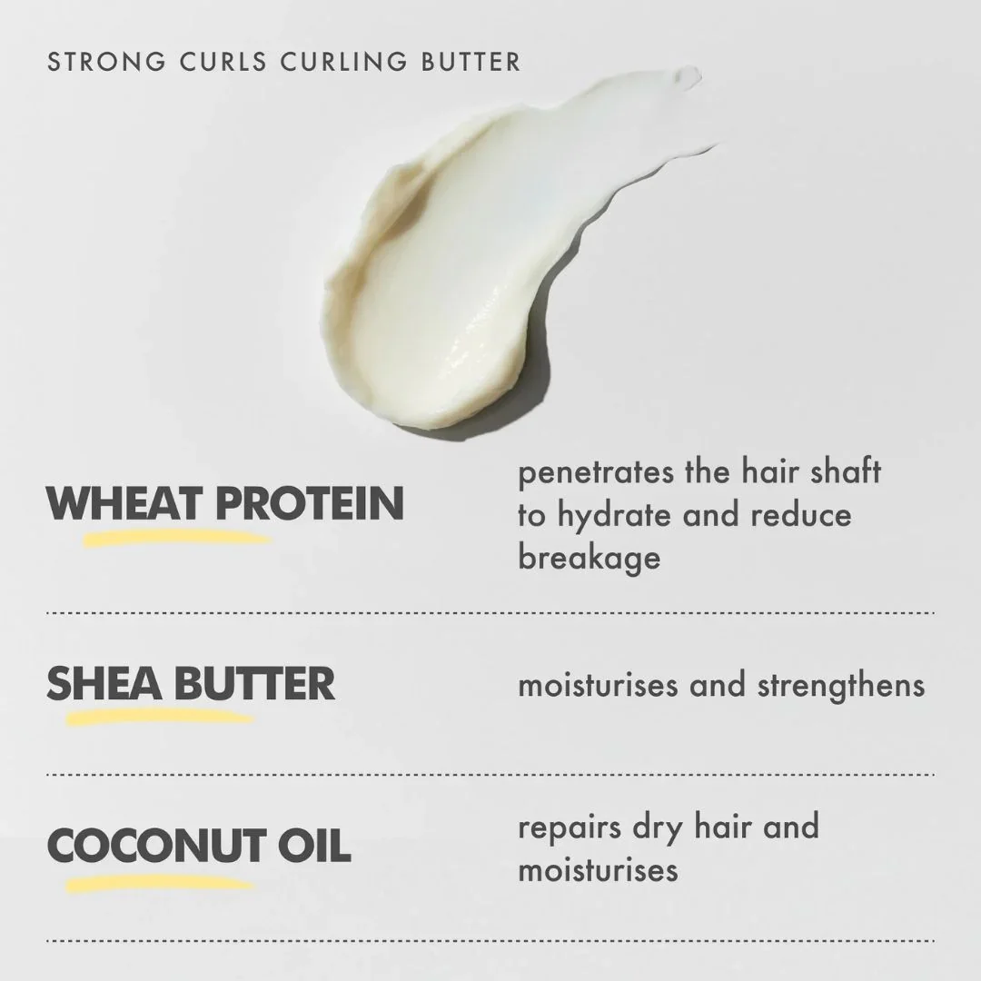 Unt pentru definirea buclelor cu ulei de Rozmarin si Biotina Curling Butter, 300ml, Umberto Giannini