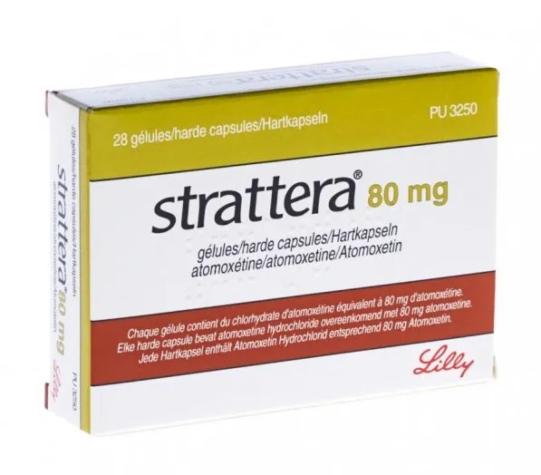 Strattera 80mg, 28 capsule, Eli Lilly