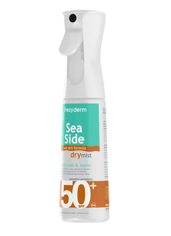 Spray cu protectie solara cu SPF 50+ Dry Mist, 300ml, Frezyderm