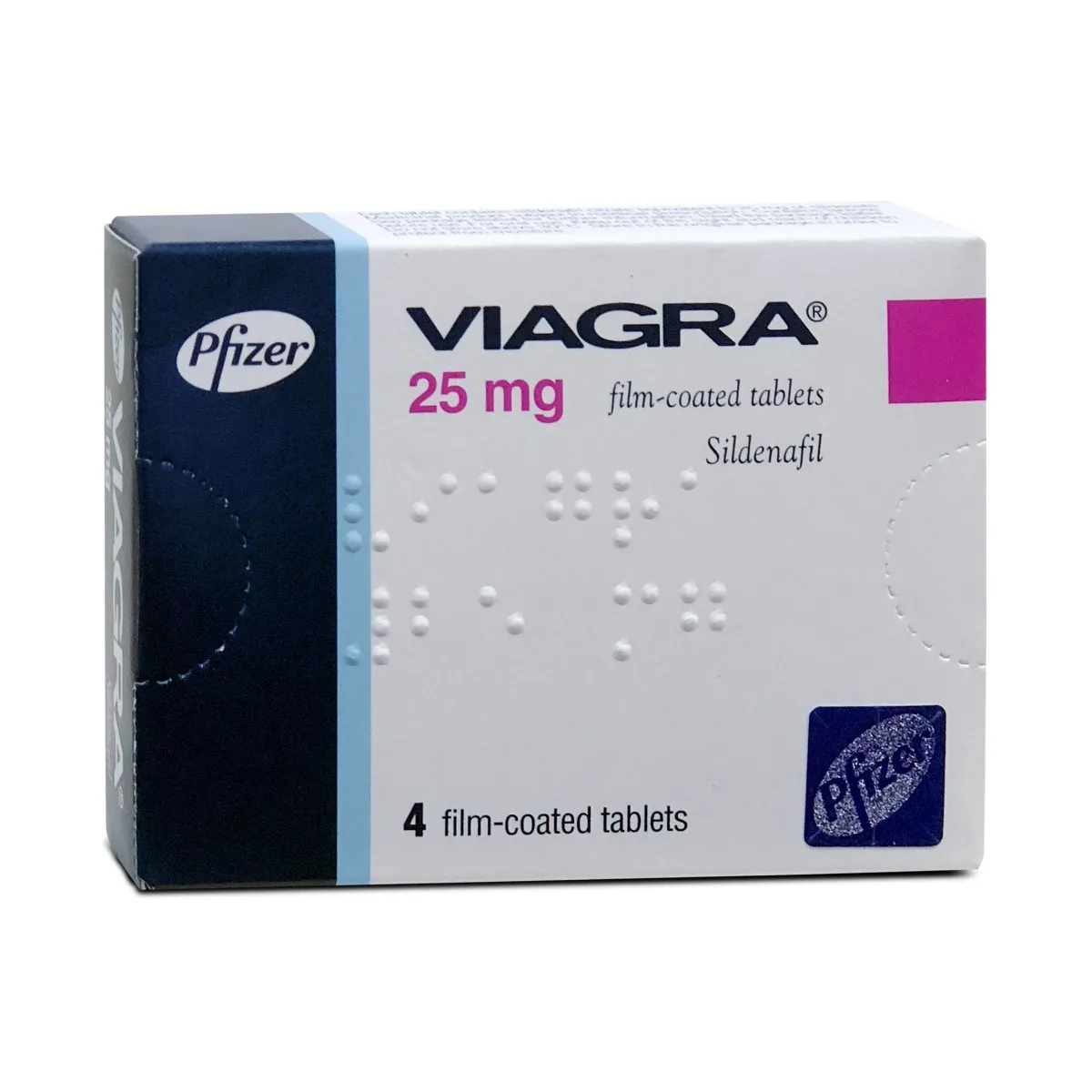 Viagra 25mg, 4 comprimate filmate, Pfizer