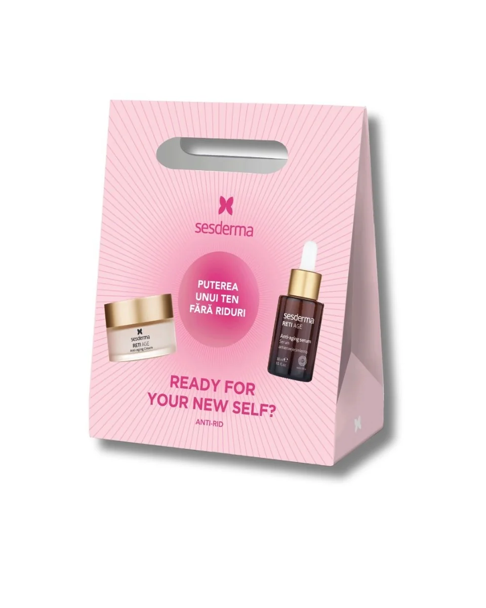 Pachet Crema de fata Reti-Age 50ml + Ser anti-imbatranire Reti-Age 30ml, Sesderma
