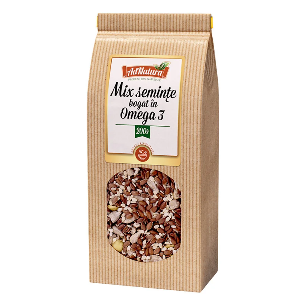 Mix seminte Omega3, 200g, AdNatura | Dr.Max Farmacie