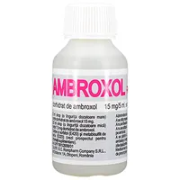 Ambroxol 15 mg/ 5 ml, 100ml, Rompharm