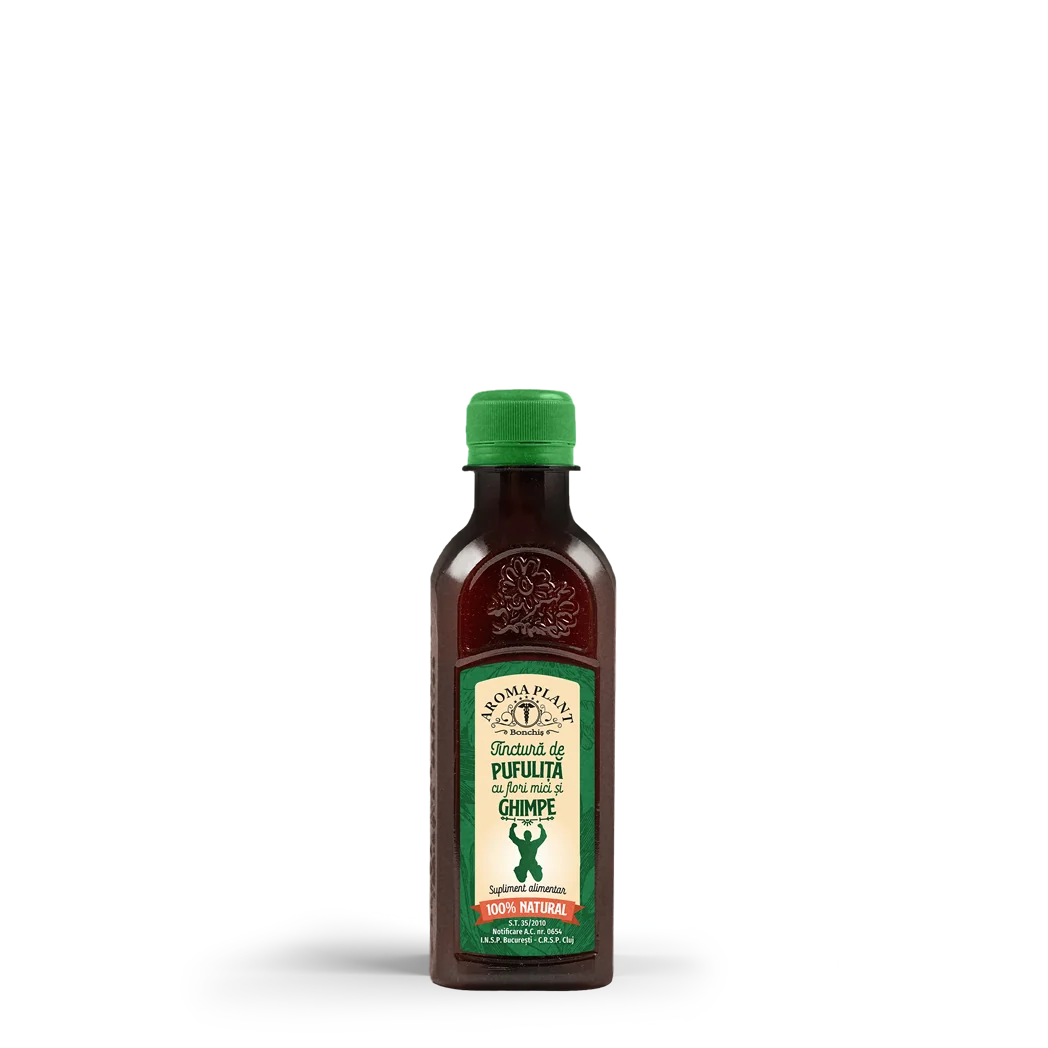 Tinctura de pufulita cu flori mici si ghimpe, 200ml, Aroma Plant Bonchis