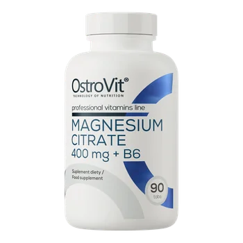 Magneziu Citrat 400mg + B6, 90 tablete, OstroVit