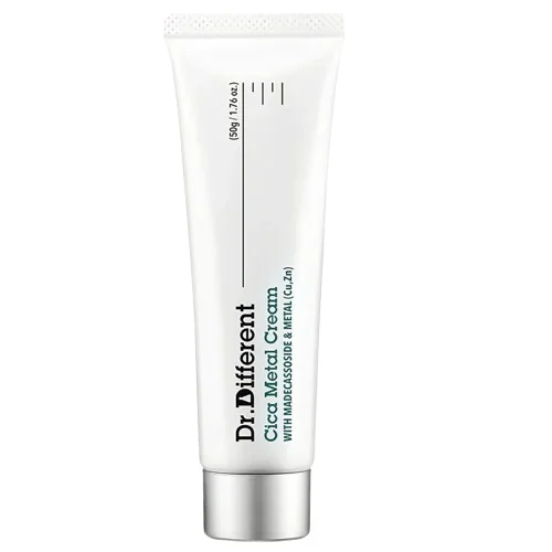 Crema reparatoare cu Centella si Madecasoside Cica Metal, 50g, Dr.Different
