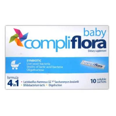 Compliflora Baby formula 4 in 1, 10 plicuri, Pharmex