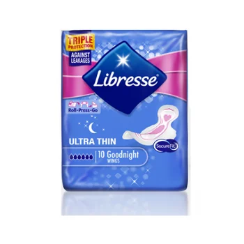 Absorbante Invisible Clip Good Night, 10 bucati, Libresse