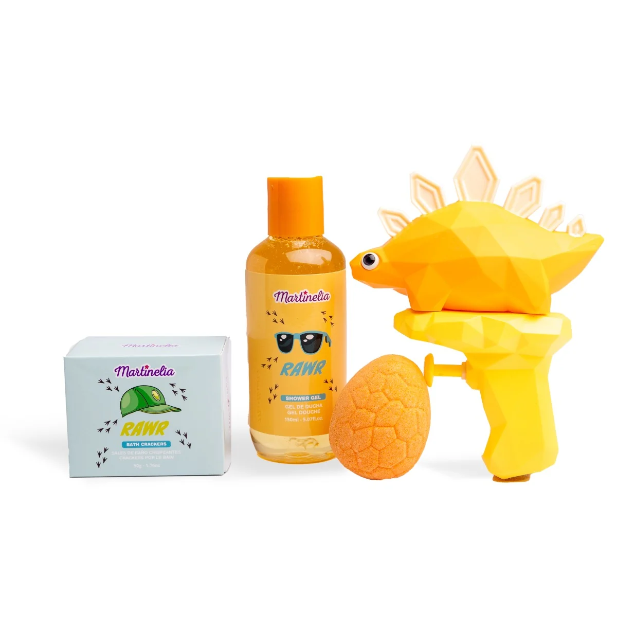 Set pentru baie The Coolest Dino Splash&Play, Martinelia
