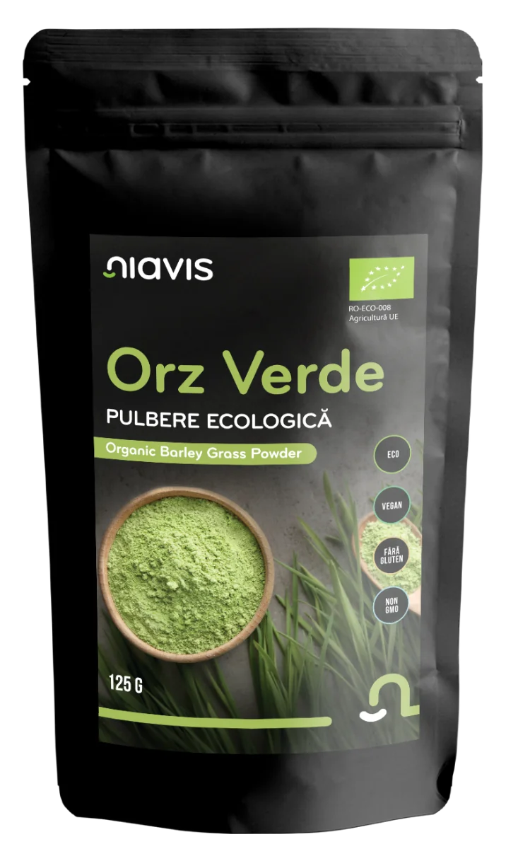 Orz verde Pulbere ecologica, 125g, Niavis