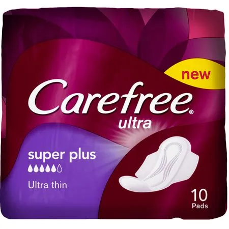 Carefree Absorbant Ultra Super Plus 10Buc New