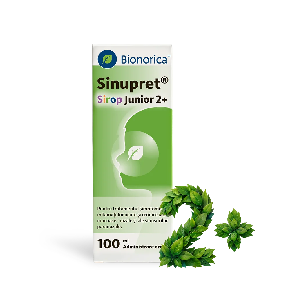 Sinupret Sirop Junior 2+, 100ml, Bionorica