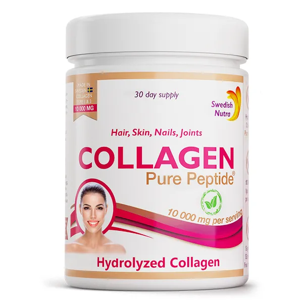 Colagen hidrolizat sub forma de pulbere, 300g, Swedish Collagen