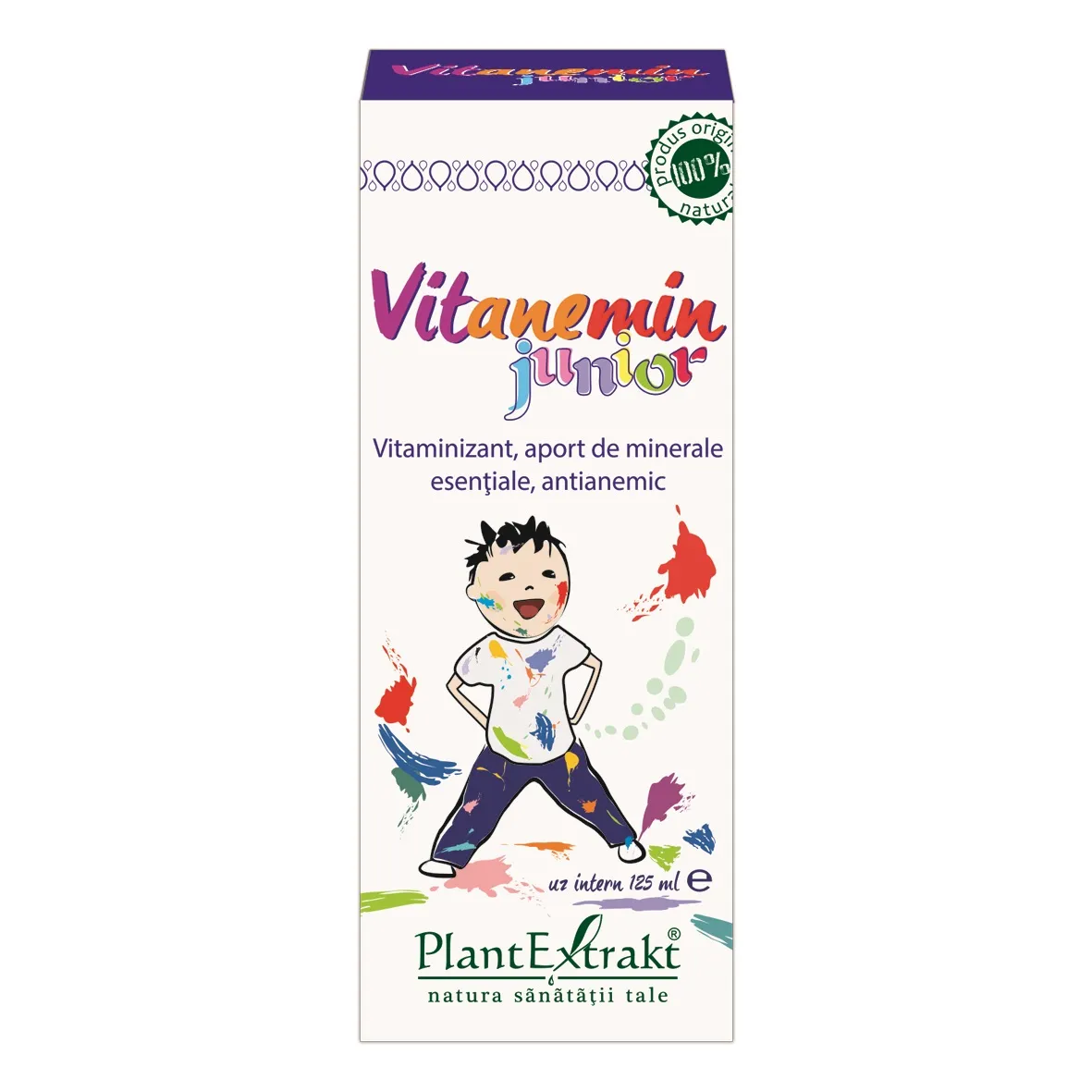 Vitanemin Junior, 125ml, PlantExtrakt