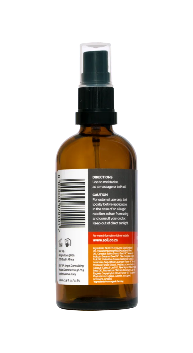 Ulei Bio de masaj Arnica Athletic, 100ml, Soil