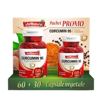 Pachet Curcumin 95, 60+30 capsule, AdNatura