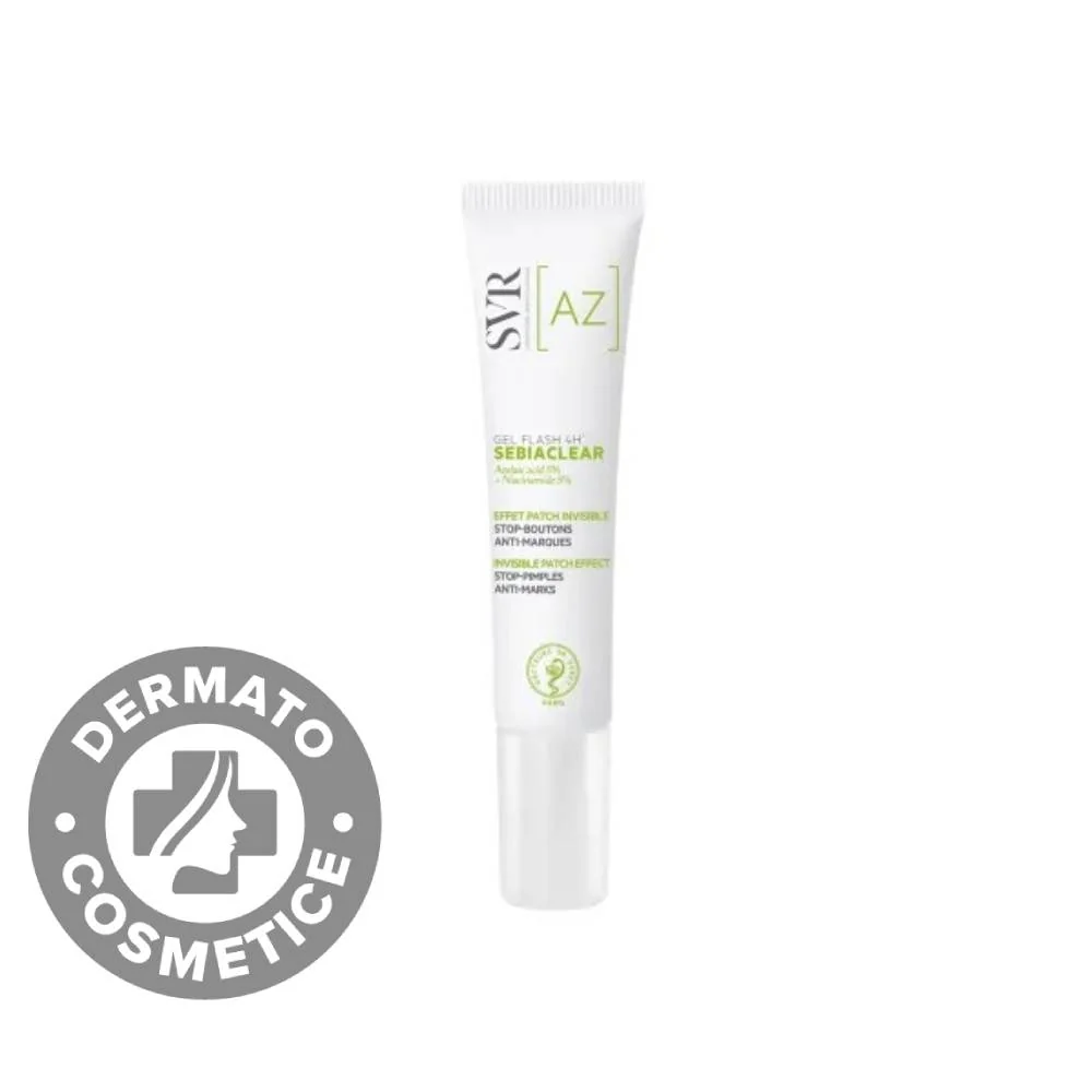 Gel anti-imperfectiuni Flash 4H Sebiaclear, 15ml, SVR