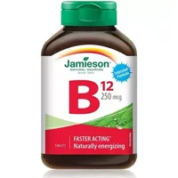 Vitamina B12 cu absorbtie rapida 250mcg, 35 tablete, Jamieson