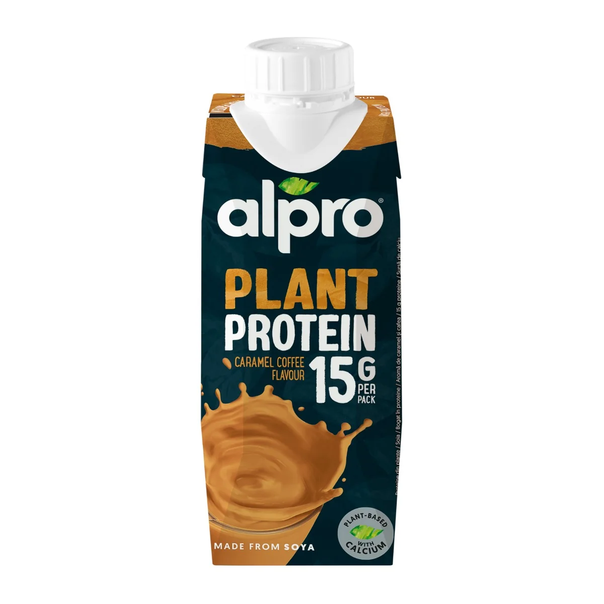 Bautura din soia cu proteina si caramel, 250ml, Alpro 