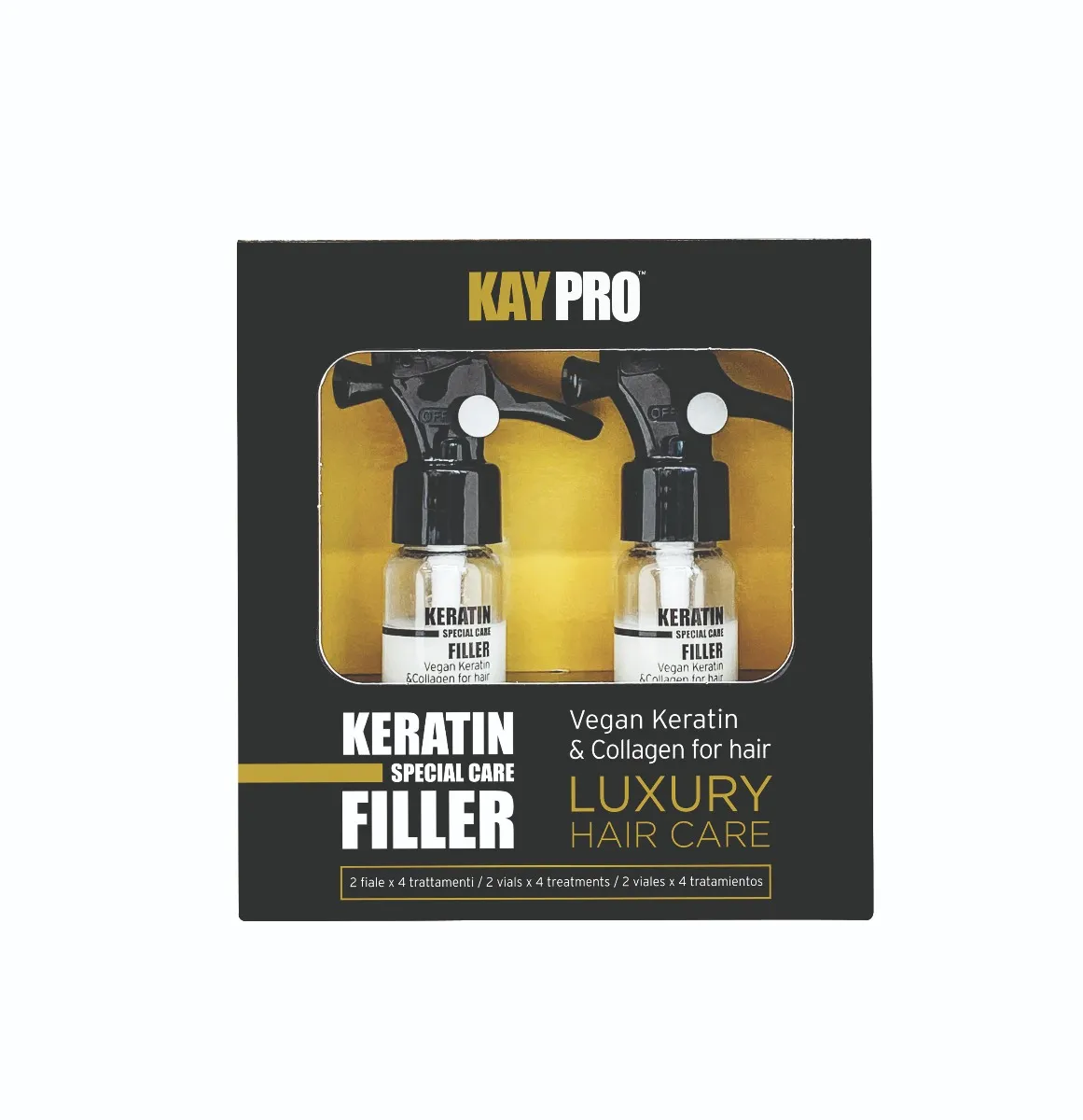 Filler Keratin, 2 x 10ml, KayPro