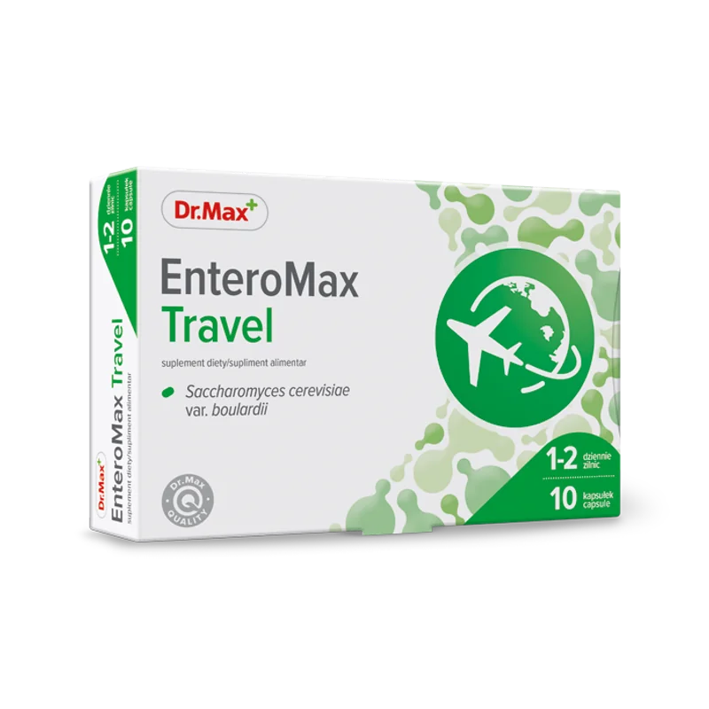 Dr. Max Enteromax Travel, 10 capsule