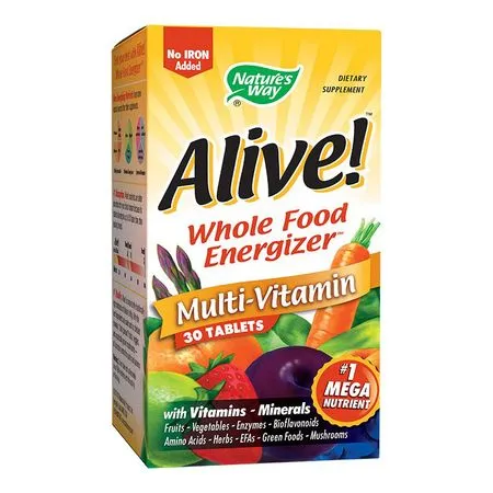 Alive Multivitamine fara Fier, 30 tablete, Secom