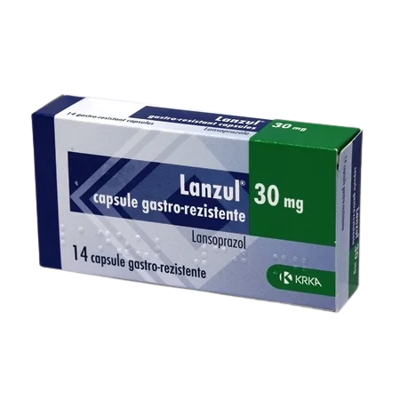 Lanzul 30 mg, 14 capsule gastro-rezistente, KRKA | Dr.Max Farmacie