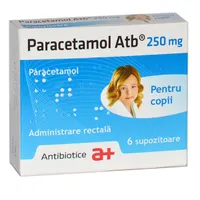 Paracetamol 250mg, 6 supozitoare, Antibiotice