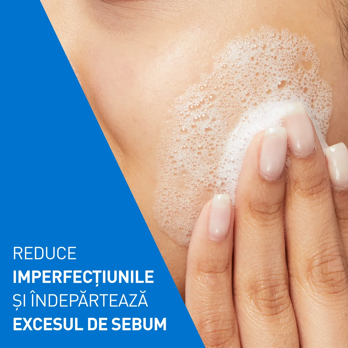 Gel de curatare spumant anti-imperfectiuni pentru ten cu tendinta acneica, 473ml, CeraVe