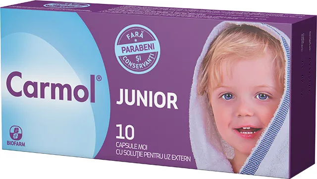 Carmol Junior, 10 capsule, Biofarm