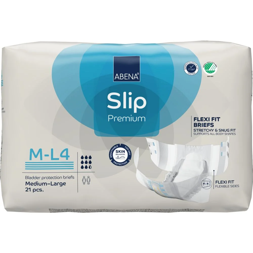 Scutece pentru adulti Flexi Fit Premium M-L4 cu absorbtie 3400ml, 21 bucati, Abena