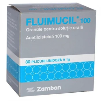 Fluimucil 100mg, 30 plicuri, Dr. Reddys