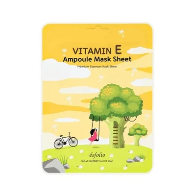 Masca pentru fata tip ser cu vitamina E, 25ml, Esfolio