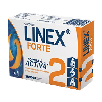 Linex Forte, 14 capsule, Sandoz 