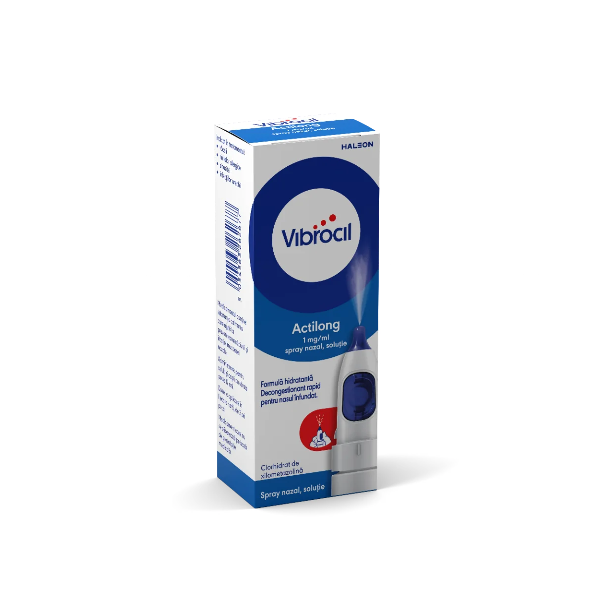 Vibrocil Actilong spray nazal solutie 1mg/ml, 10ml, Haleon