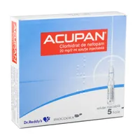 Acupan 20mg/2ml, 5 fiole, Biocodex