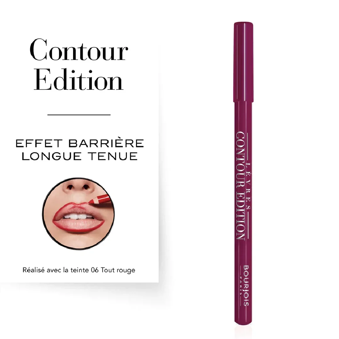 Creion de buze Contour Edition 05 Berry Much, 1,14g, Bourjois