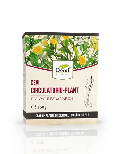 Ceai Circulatoriu-plant picioare fara varice, 150g, Dorel Plant