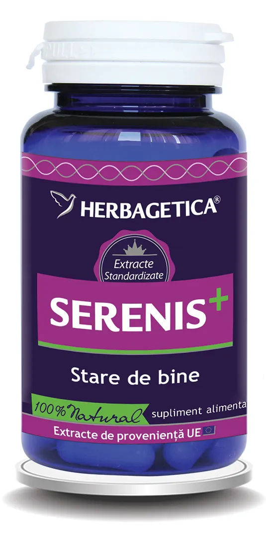 Serenis+, 60 capsule, Herbagetica