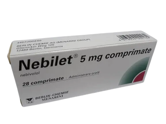 Prospect Nebilet 5mg, 28 comprimate, Berlin-Chemie