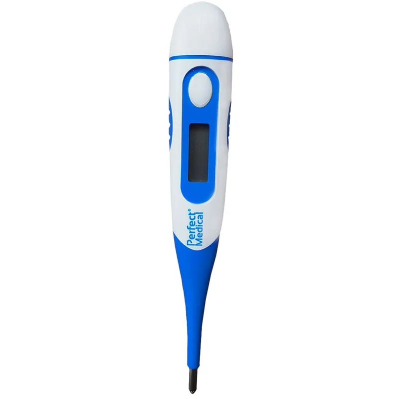 Termometru digital albastru cu cap flexibil PM 06NB, 1 bucata, Perfect Medical