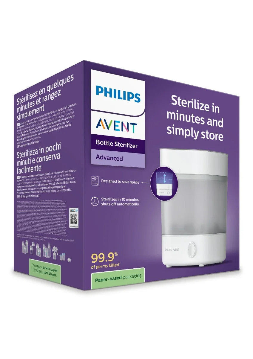 Sterilizator electic Advanced SCF291/00, 1 bucata, Philips Avent