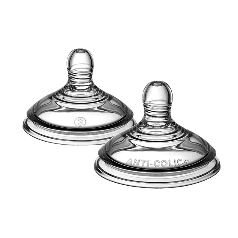 Tetina cu flux rapid 6 luni+ Avanced, 2 bucati, Tommee Tippee