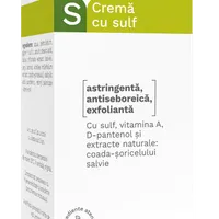 Crema cu sulf DermoTIS, 50ml, Tis Farmaceutic