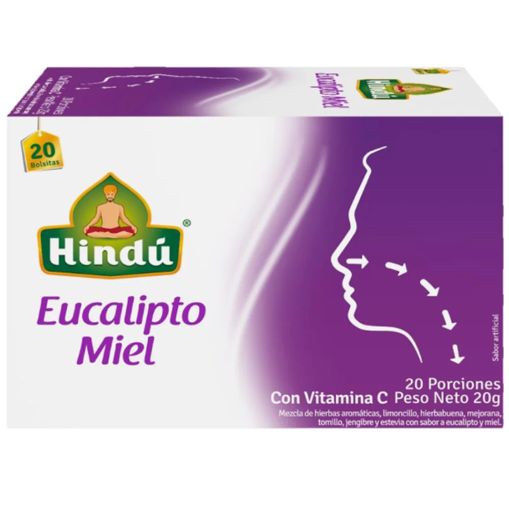 Ceai de eucalipt cu miere, 20g, Hindu 