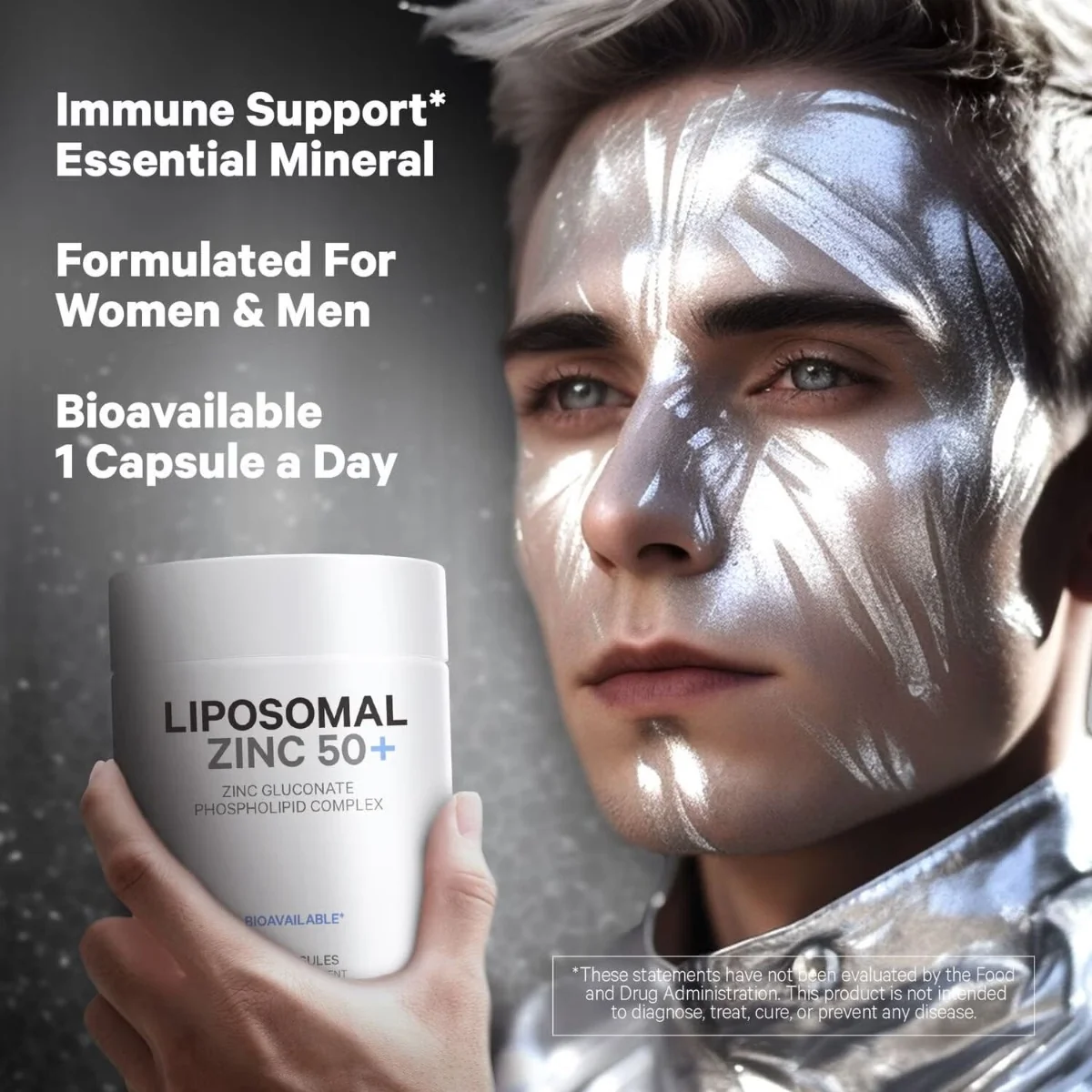 Zinc liposomal 50+, 100 capsule, Codeage