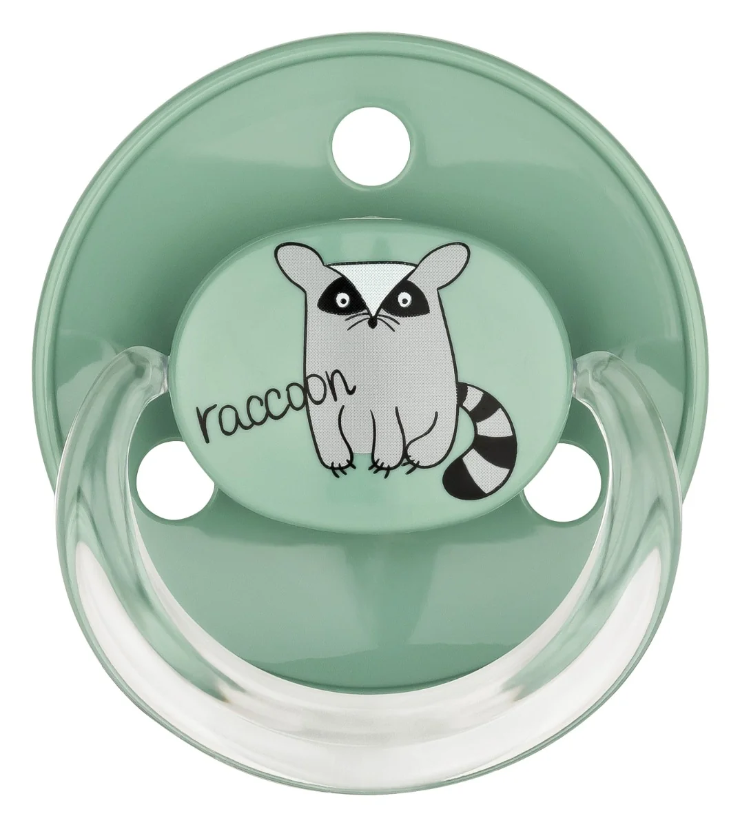 Suzete rotunde decorate multicolore cu inel + steribox 20009, 2 bucati, Baby Nova