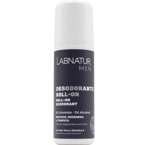 Deodorant roll-on pentru barbati cu Aloe Vera, 75ml, LabNatur